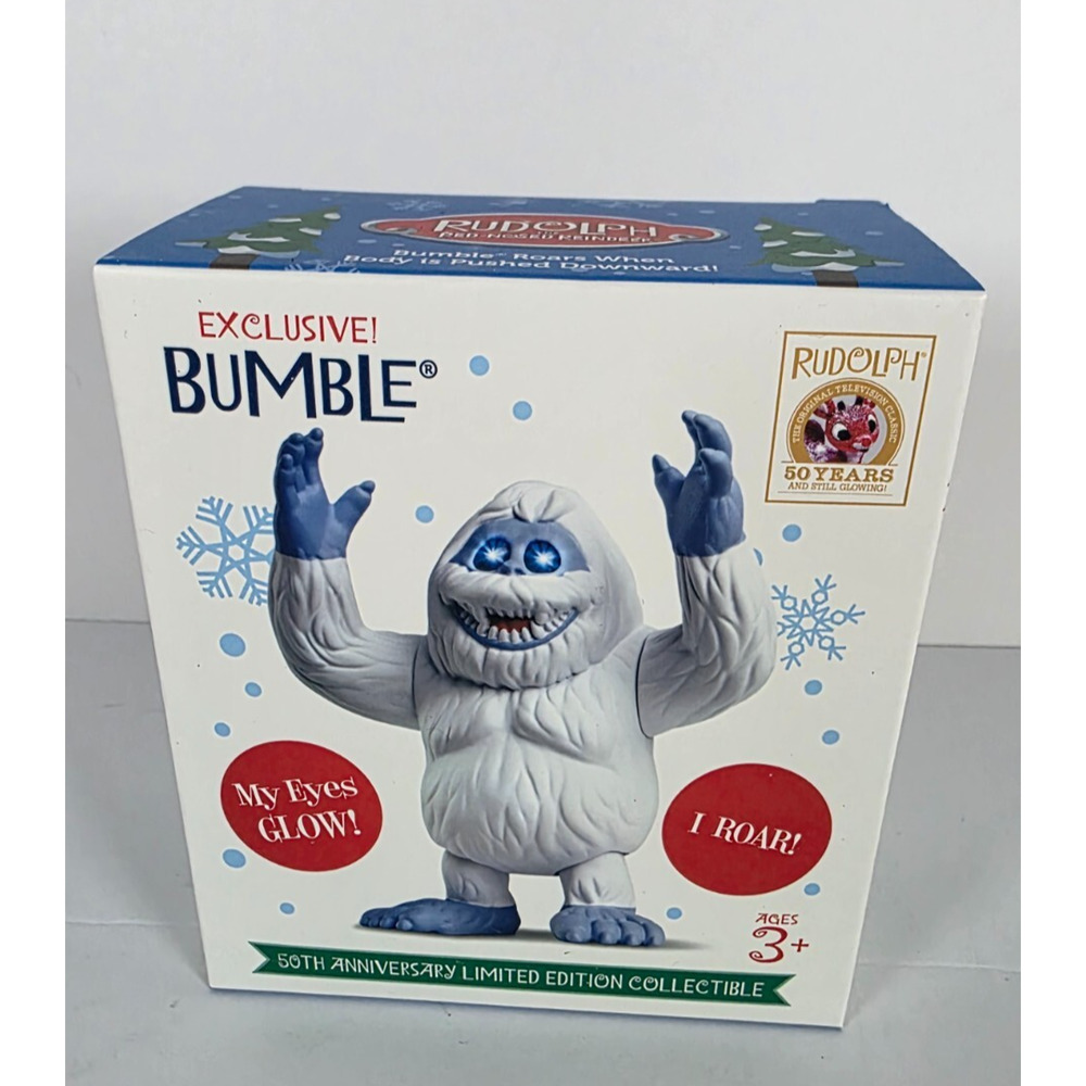 Rudolphs 50th Anniversary Bumble Limited Edition Collectible